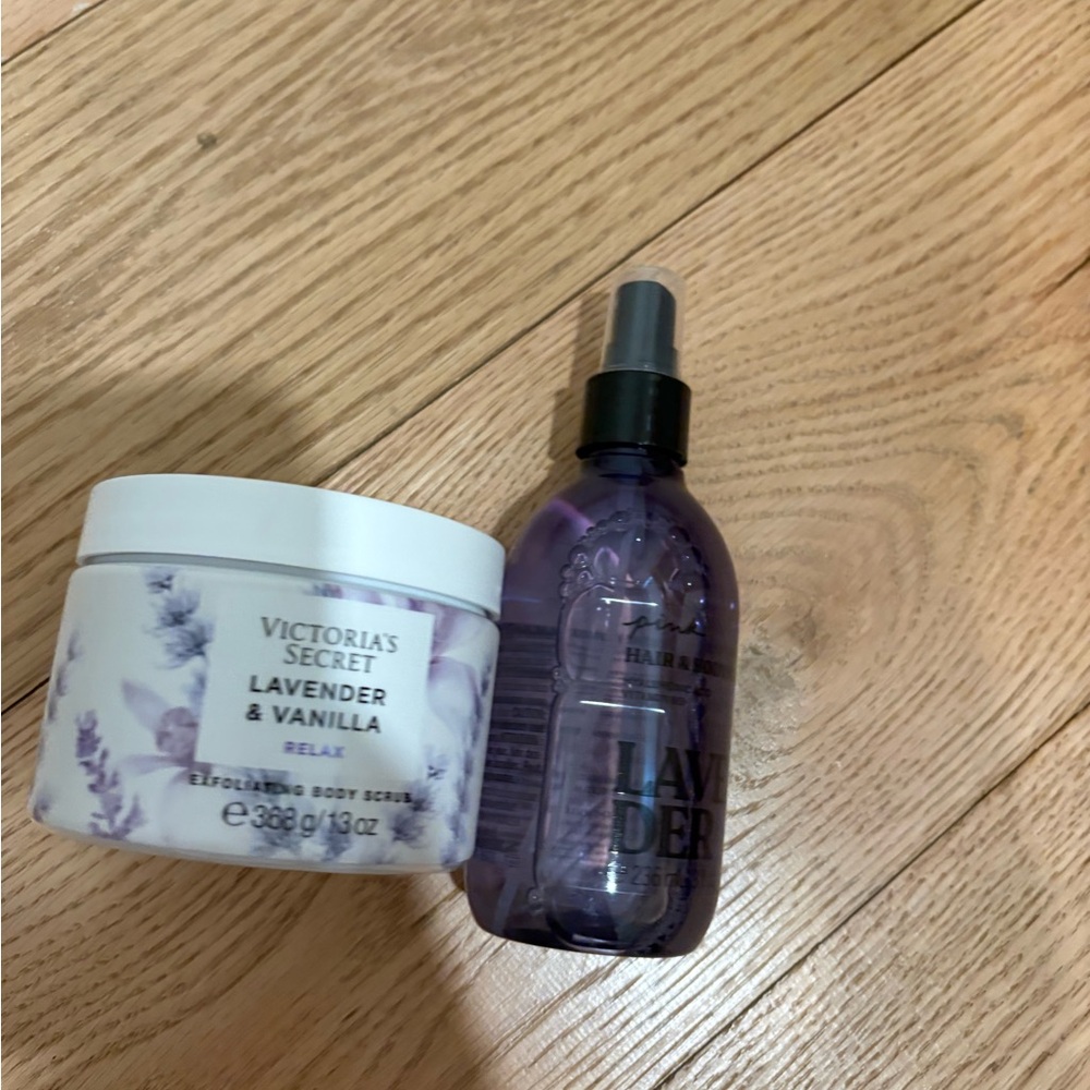 Lavender scrub and mist bundle